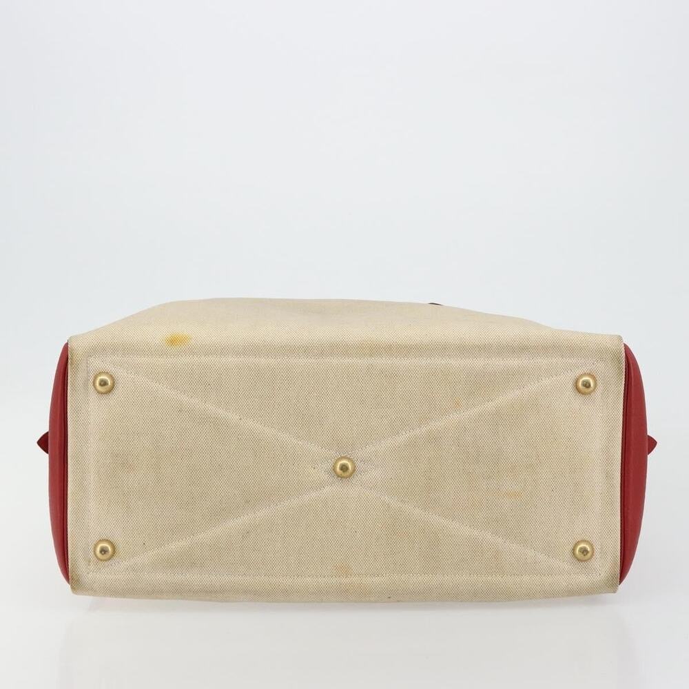 Hermes Coated Canvas Victoria 43 Handbag Beige - Picture 15 of 16